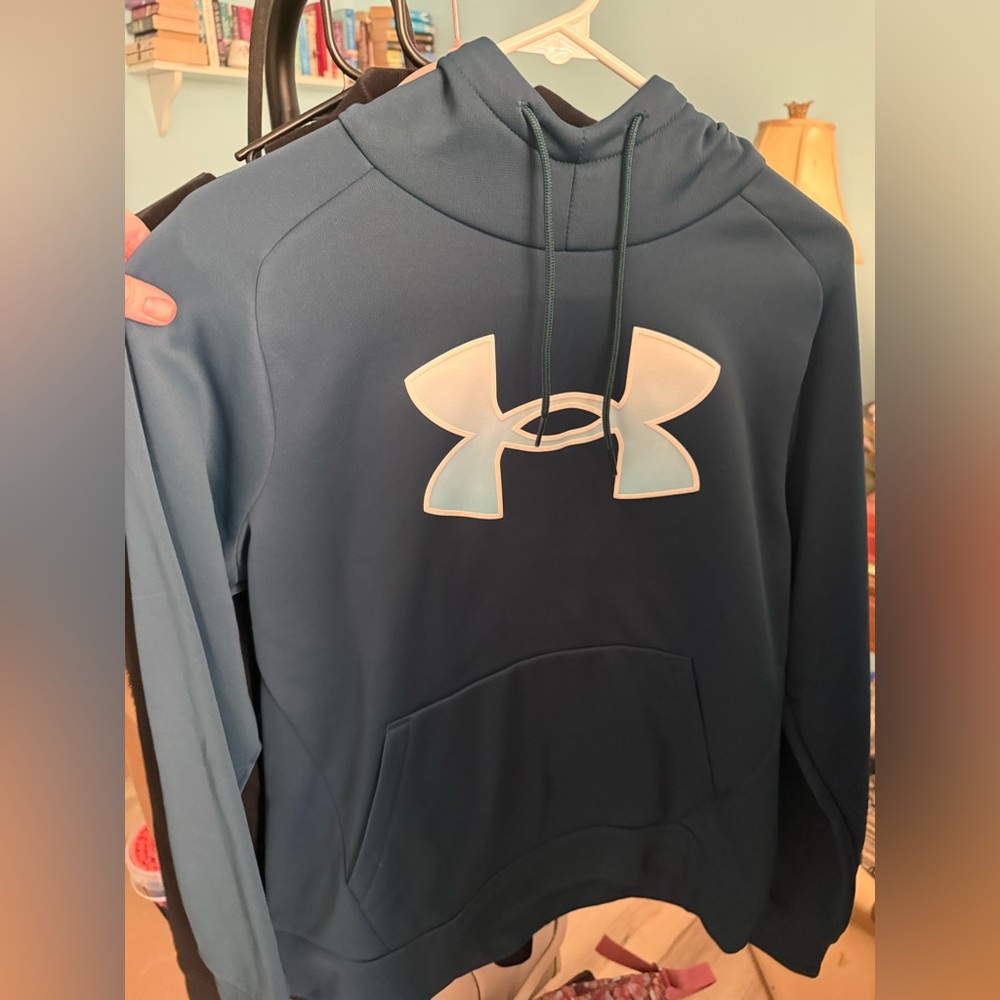 Under Armour Womens Teal Hoodie Medium